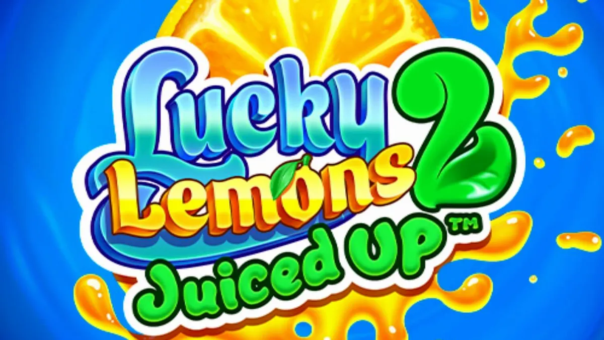 Lucky Lemons 2 Juiced Up slot machine interface with vibrant citrus theme