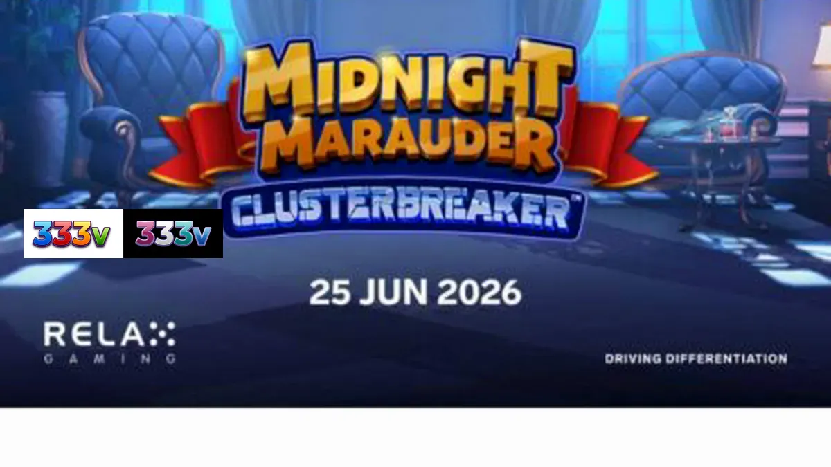 Tampilan visual slot Midnight Marauder ClusterBreaker yang elegan dengan tema perampokan.