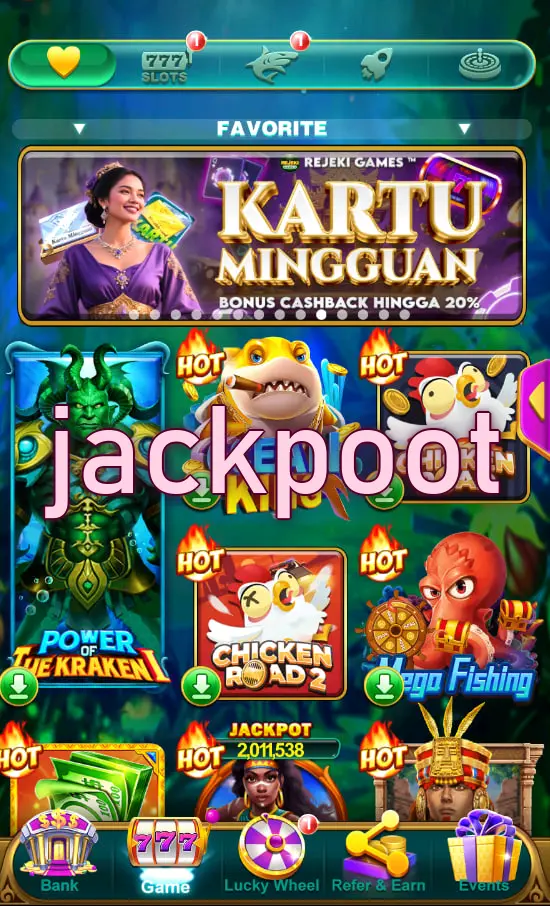jackpoot Tangkapan Layar Resmi APK